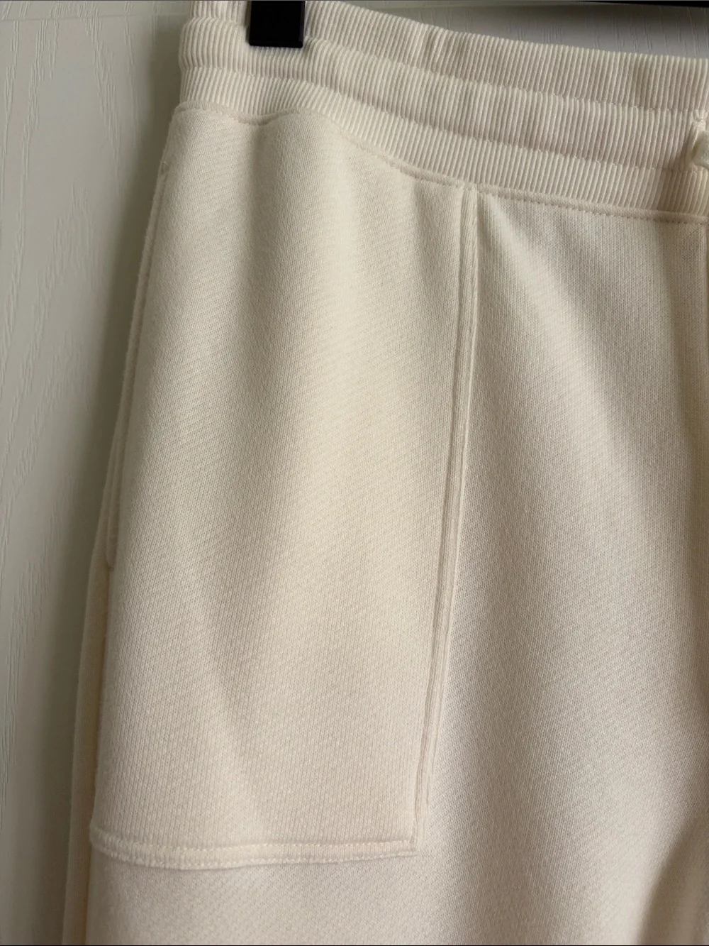 Soma Cream Drawstring Track Joggers